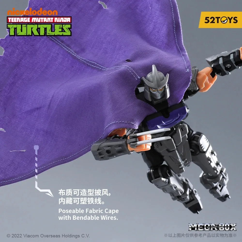 52TOYS MEGABOX MB-23 SHREDDER, Deformation Toys Action Figure