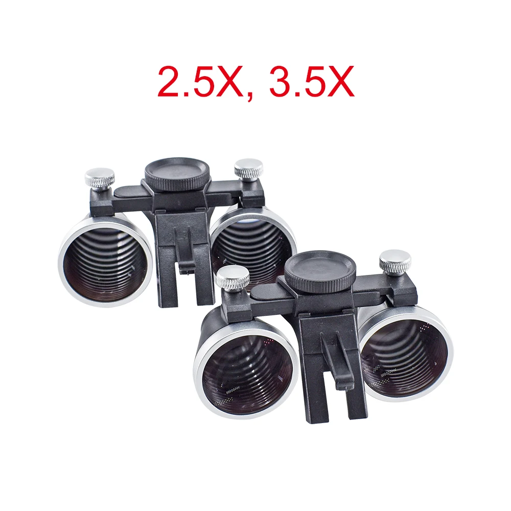 2.5X/3.5X Accessories Spare parts for Dental LED Headlight Binocular Loupes Dentist Surgical Headlamp Dentistry Magnifier