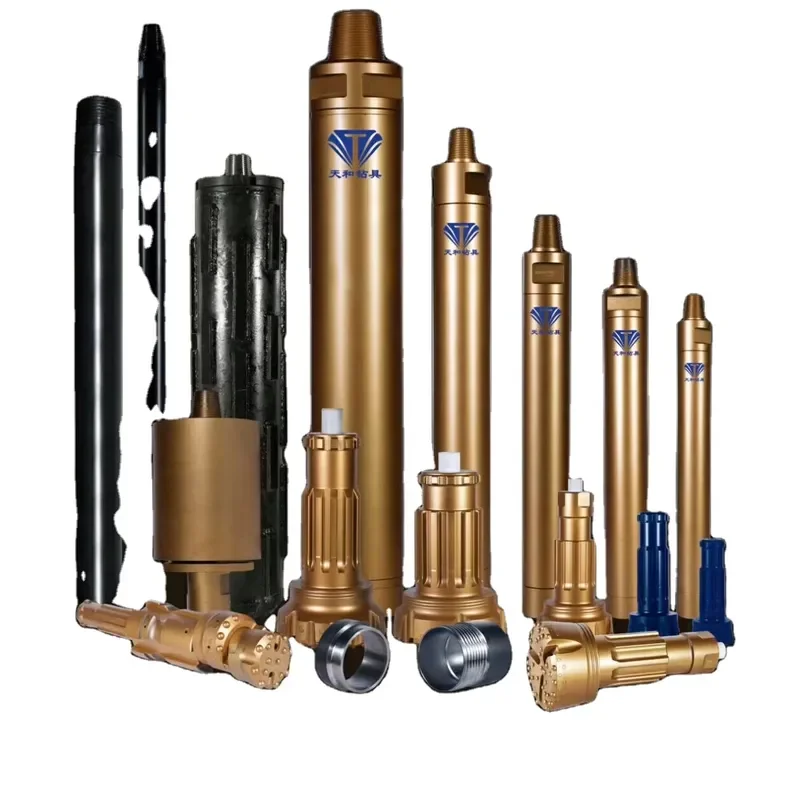For DTH HAMMER YIJUE Drilling Tool K8 Perforated Impact Hammer for Mining and Deep Hole Applications