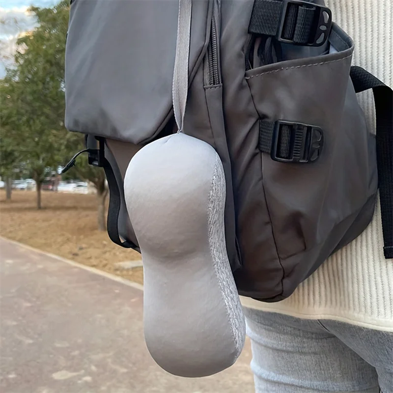 Airplane Travel Neck Pillow Cervical Vertebra Travel Portable Outdoor Camping U Type Of Pillow With Storage Bag Trip Supply