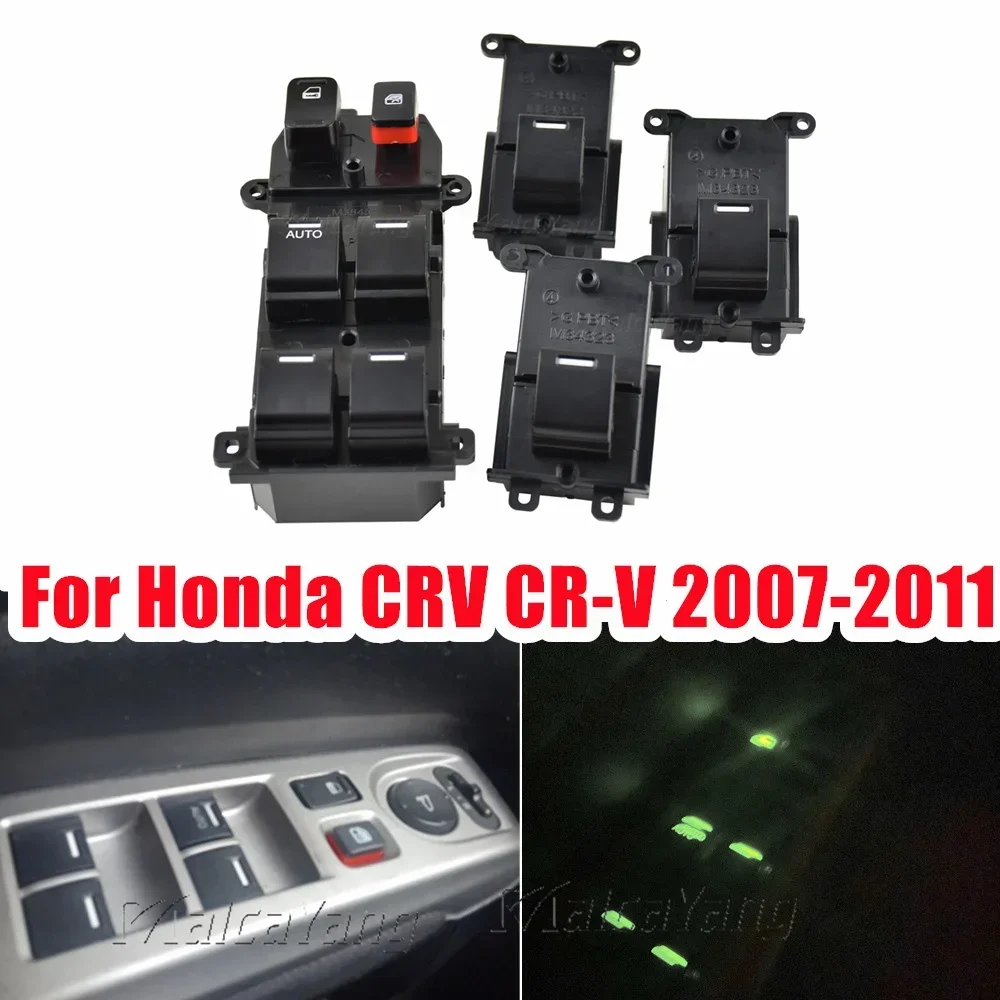 

35750SWAK01 35750-SWA-K01 Electric Power Master Window Lifter Control Switch Button For Honda CR-V CRV 2007-2011