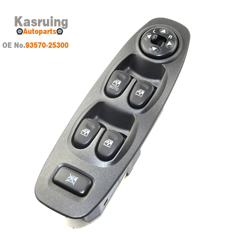 

93570-25300 9357025300 Новый 21-контактный передний левый главный переключатель управления окном со стороны водителя для Hyundai Accent 2002-2006