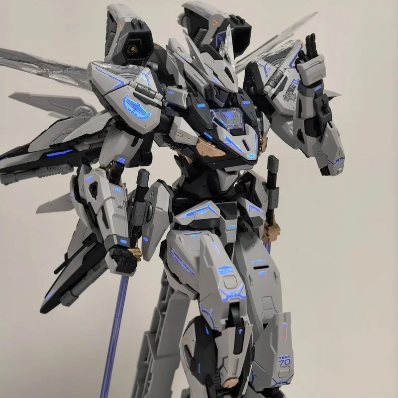 مجموعة نماذج الرسوم المتحركة القابلة للتحويل، هيكل عظمي معدني من نوع معركة الهواء، شخصية قابلة للجمع - تتطلب التجميع للإنشاء المحلي