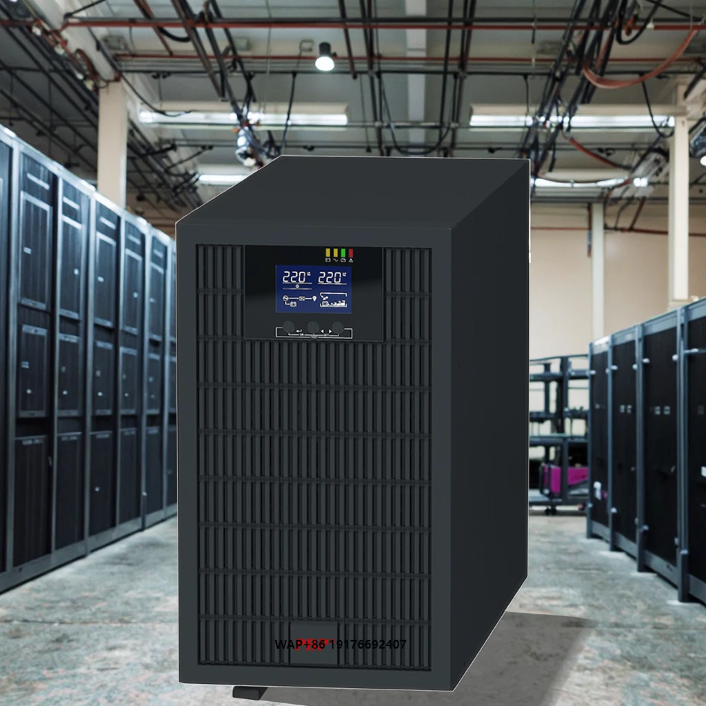 Customizable Online UPS 10kva Power Supply Charger with 12v 7ah Battery for Home Computer