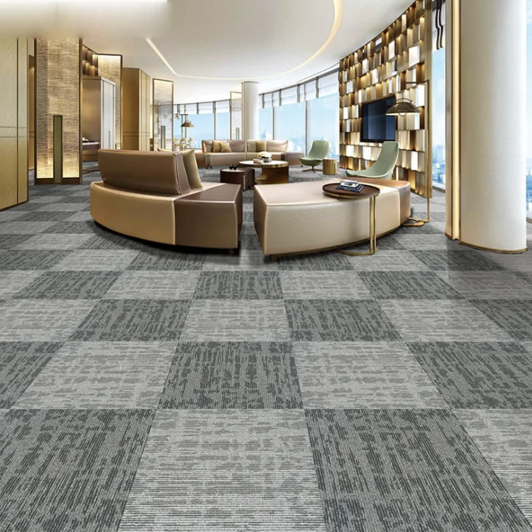 

60x60cm 1PCS Interlocking Floor Tiles for Office Bedroom Commercial Residential Easy Install Full Coverage for Business & Home