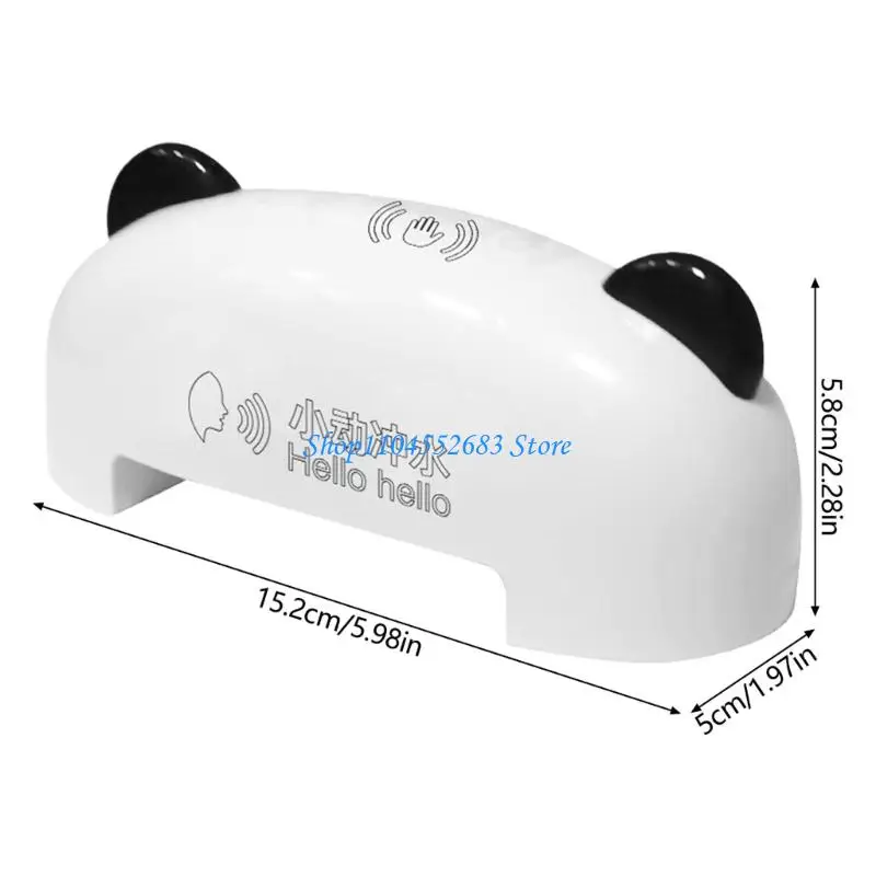 Y6GD مرحاض أوتوماتيكي موفر للمياه، مزود بأمر صوتي، مزود طاقة بقدرة مللي أمبير في الساعة، بناء متانة #6