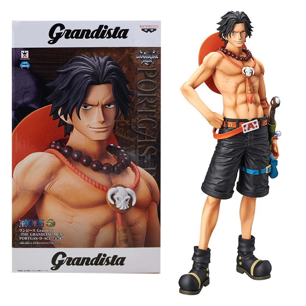 28CM Anime One Piece Portgas·D·Ace Figure MASTER STARS PIECE Chronicle Series Standing Model Toy Collection Gift Action Figure