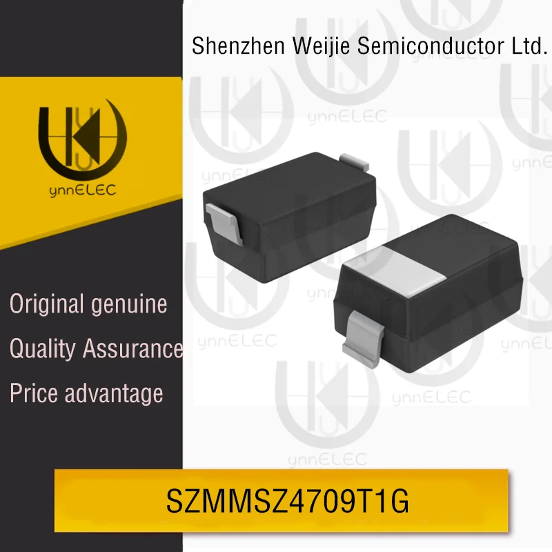 

Industrial Zener Diode | SZMMSZ4709T1G -65°C~150°C | 500mW Power | SOD-123