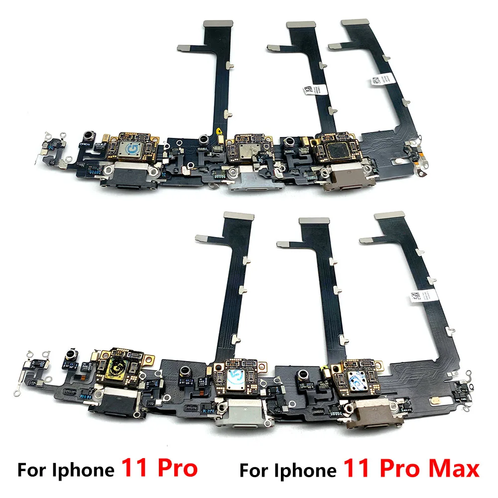 10 Pcs USB Charger Charging Dock Port Connector Flex Cable For iphone 11 Pro