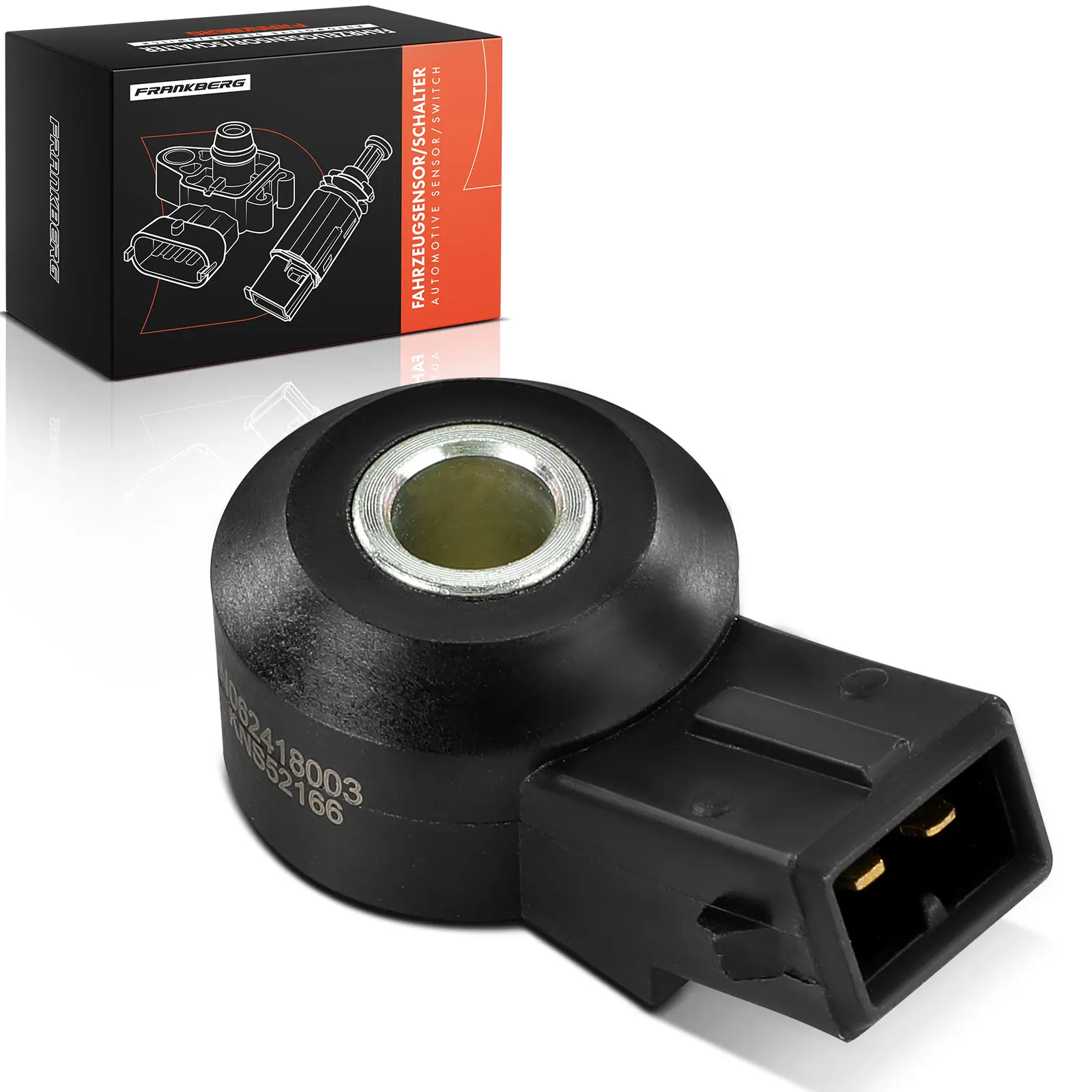 Frankberg 1x Klop Sensor Klop Sensor voor Mercedes-Benz W202 W203 W204 CL203 S202 55353316 12147839167 12147830788 21024729
