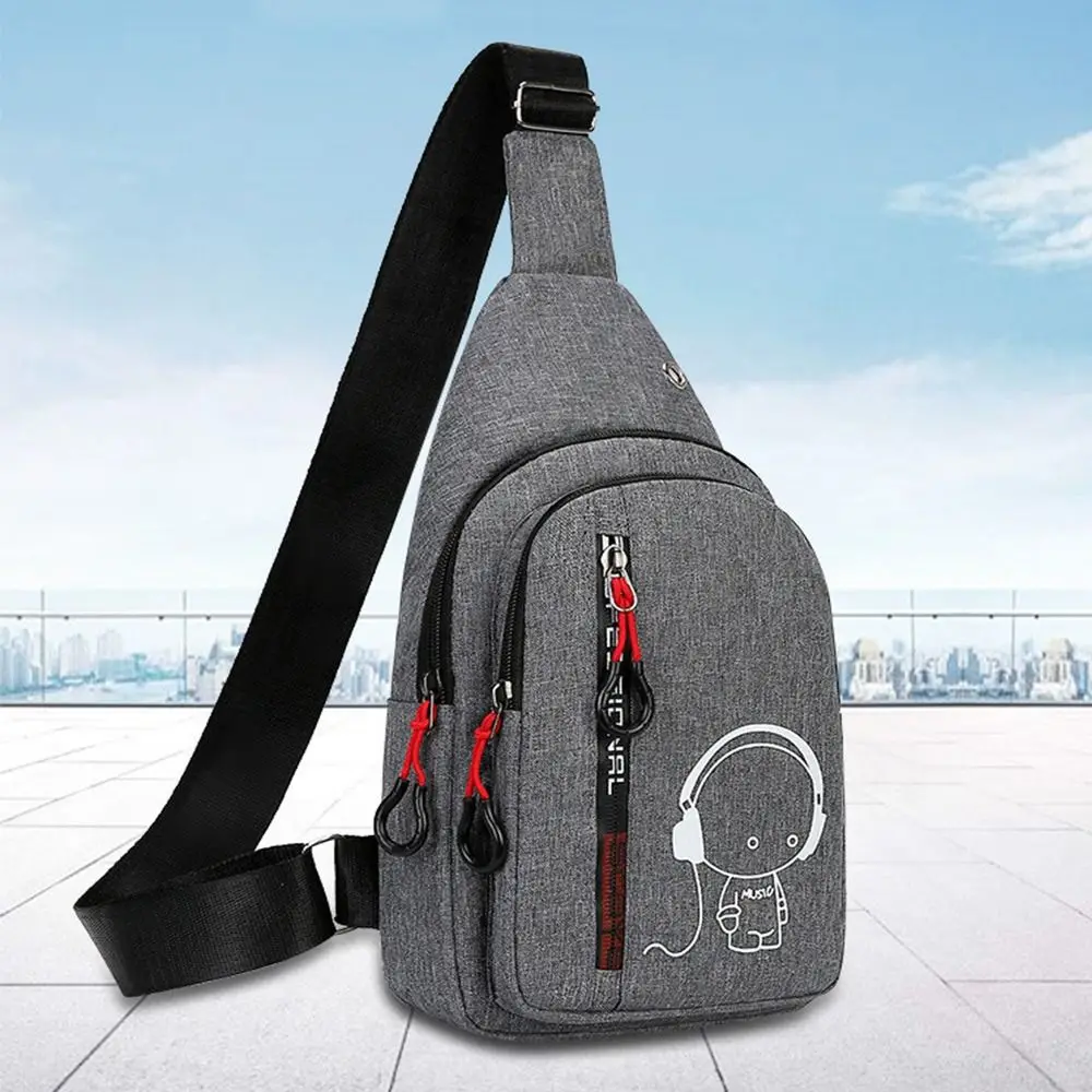 

Портативная водонепроницаемая мужская нагрудная сумка, ночник, многофункциональная поясная сумка, велосипедный рюкзак, сумка на плечо для отдыха, путешествия на открытом воздухе