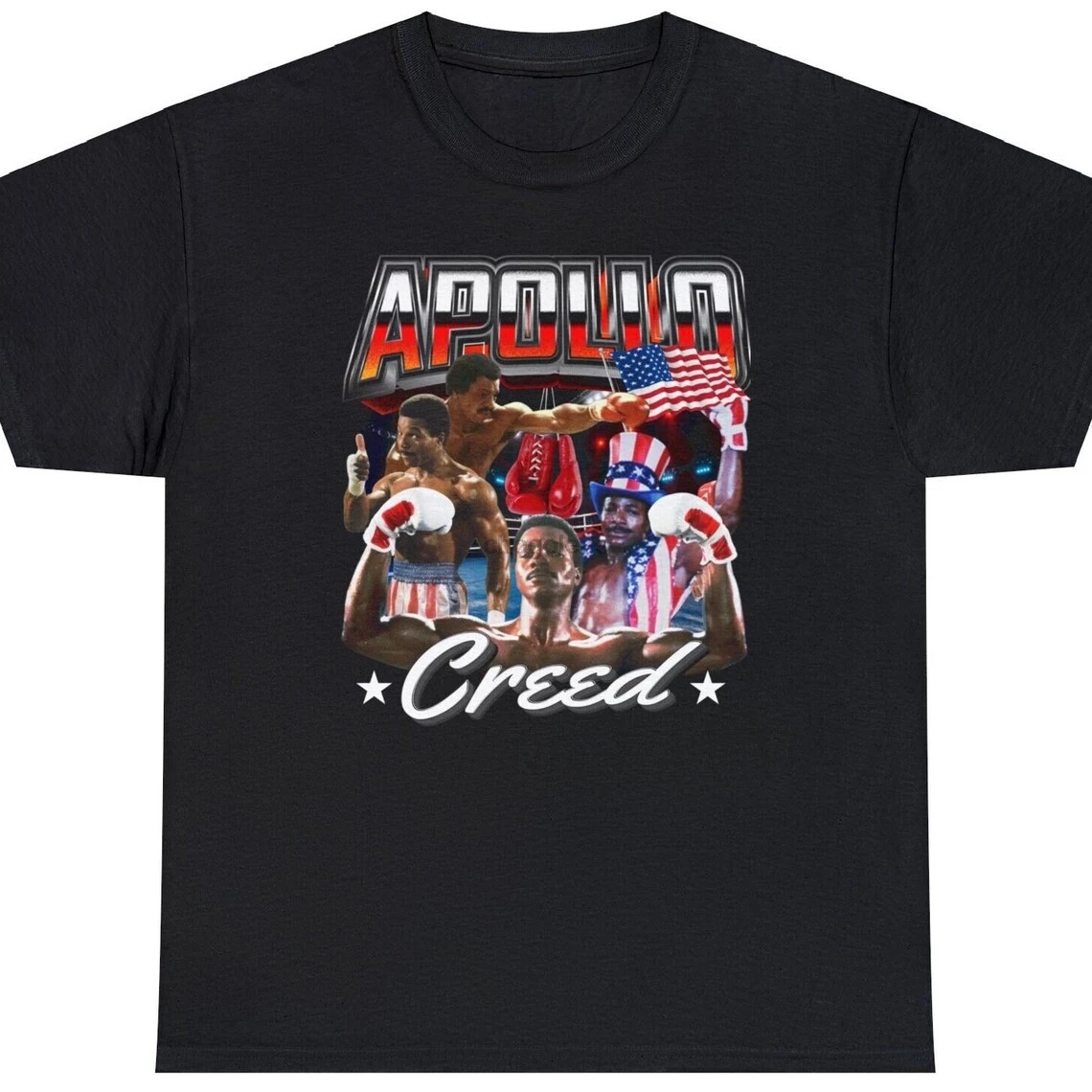 Apollo Creed Vintage Style Tee