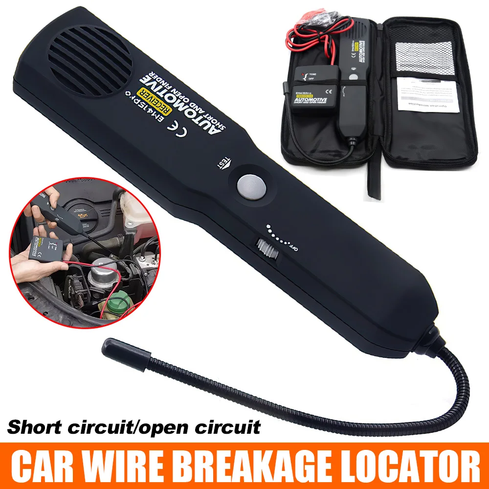 

Инструмент обнаружения короткого замыкания точки останова автомобильной цепи, применимый к диагностике автомобилей и мотоциклов