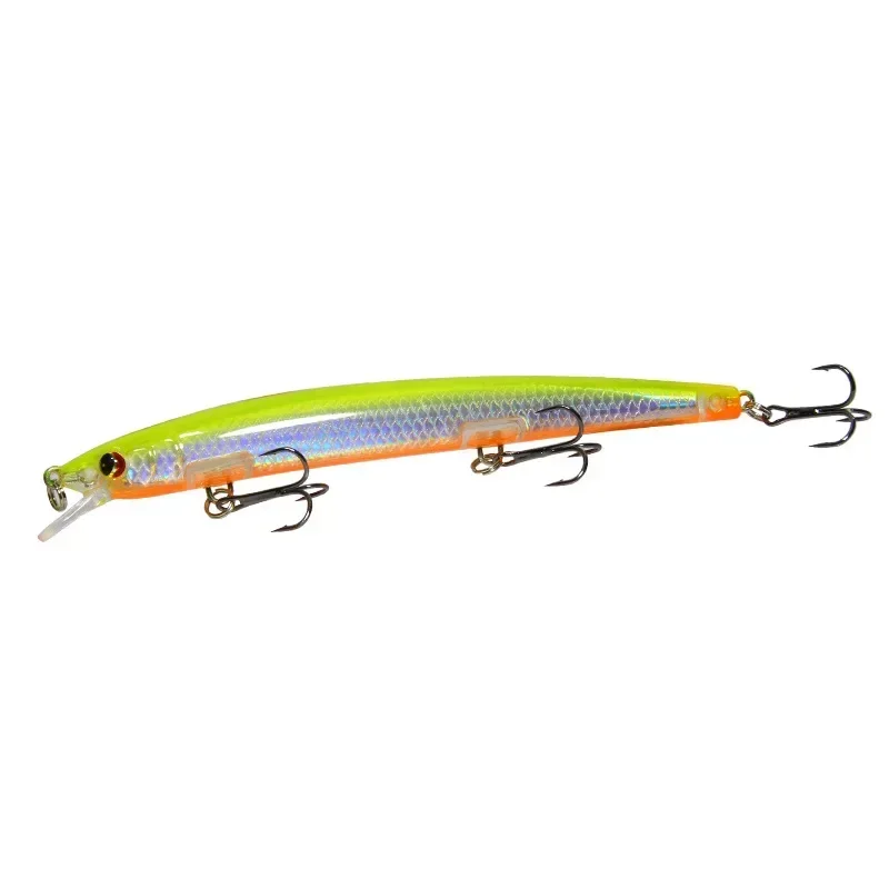 Langwurf-Minnow-Angelköder, 135mm/15,4g, Fliegender Fisch, Klassische Wobbler, Hartplastik-Crankbait – Detail 12