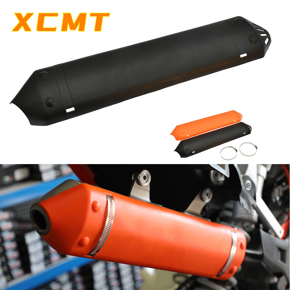 

For KTM 250 300 XC XC-W XCW XC250 XC300 XCW250 XCW300 TPI Erzbergrodeo Exhaust Pipe Protector Heat Shield Cover Guard Motocross