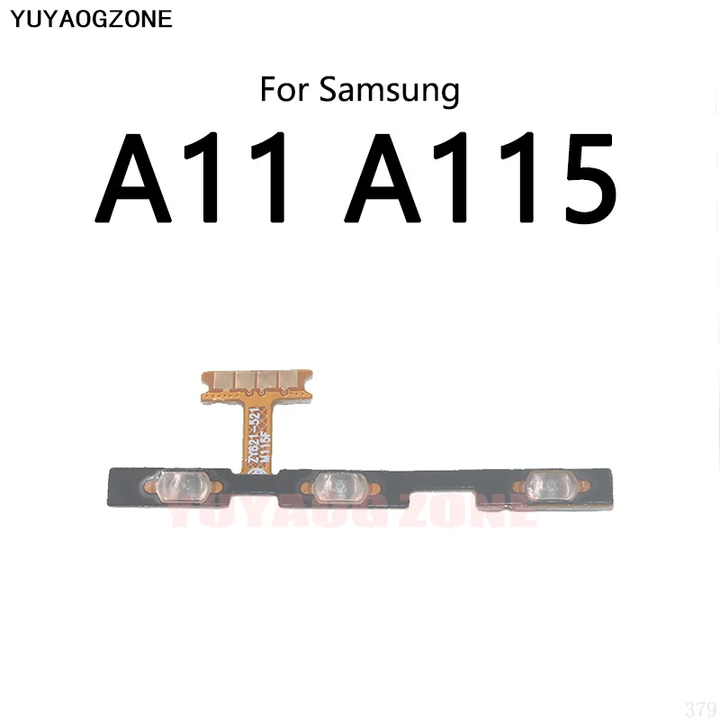 Power Button Switch Volume Mute Button On / Off Flex Cable For Samsung Galaxy A01 A11 A21 A215 A31 A315F A41 A51 A515F A71 A715F