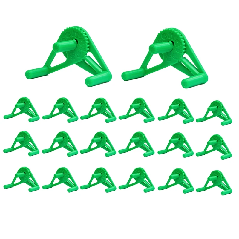 20Pack Plant Clips -Adjustable Low Stress Training Plant Support Clips For Plant Training Stem Support Grow Tent