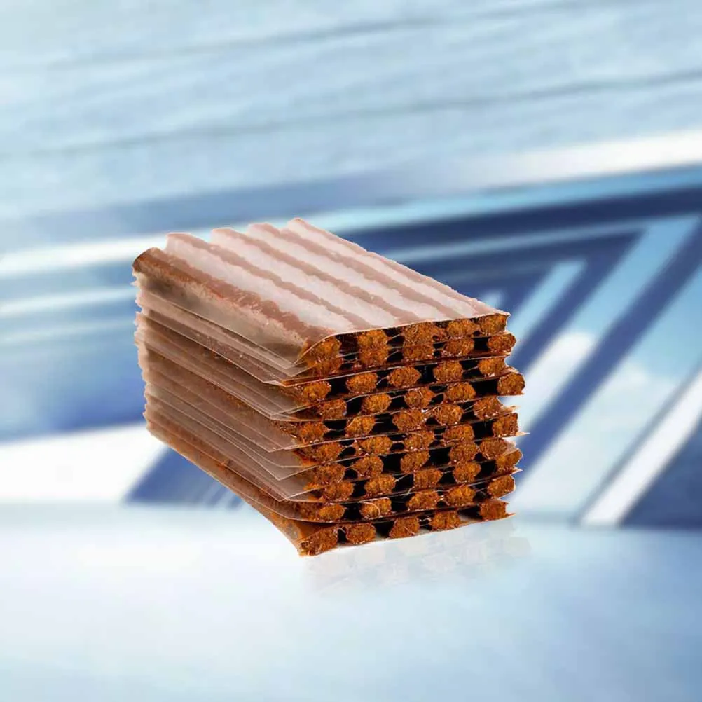 

60Pcs Tubeless Car Tire Seal Strip Repair Tool Natural Rubber Flexible Auto Wheel Puncture Tape Car Seal Strip