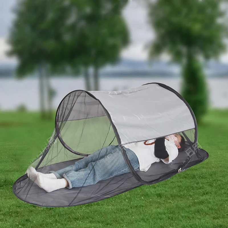 Sommer-Sonnenschutz-Zelt im Schiffsdesign, handwurfbares Moskitonetz, Outdoor-Campingzelt, Moskitonetz-Abdeckung, faltbarer Moskito-Sonnenschutz – Detail 6
