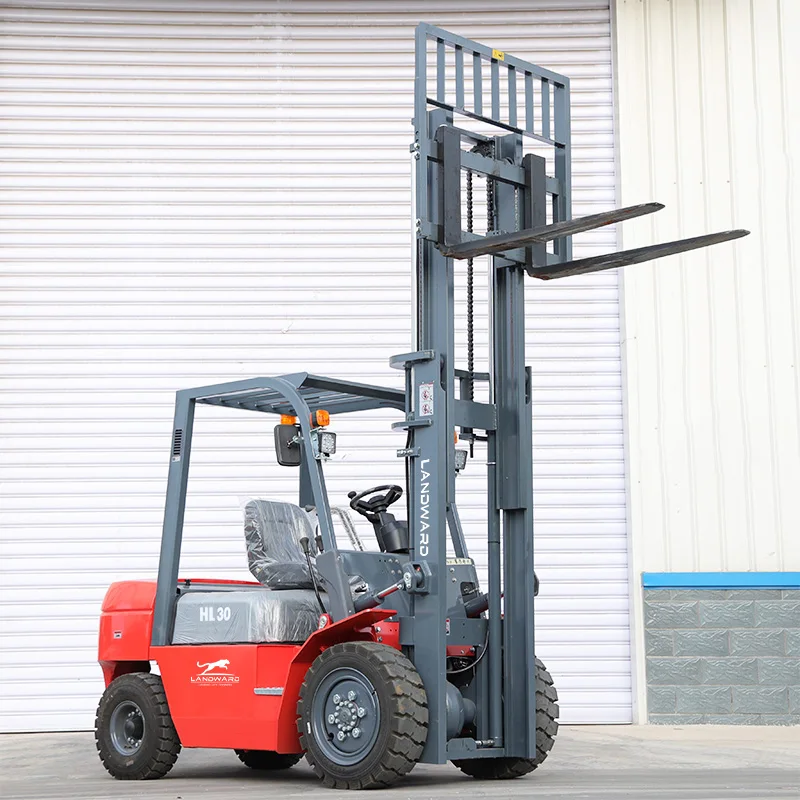 LANDWARD HL25 Diesel Forklift 2.5 Tons Small Wheeled Lifting And Handling Forklift 4000 Kg New Energy Forklift Customization