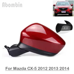 Door Wing Rear View Mirror Assy Side Mirror Assembly For Mazda CX-5 CX5 2012 2013 2014 8PINS Power Folding