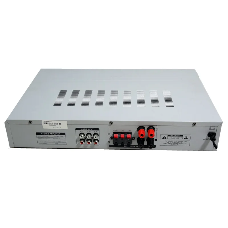 AOP-P10 Bluetooth 5.1 Channel HIFI Stereo Home Theater Digita KARAOKE KTV Audio Amplifier With USB SD Microphone Input