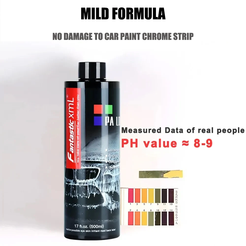 500ml Car Shampoo High Concentration Car Accessories Detailing Wash Super Foam Cleaner Multifunctional Car Maintenance car wash