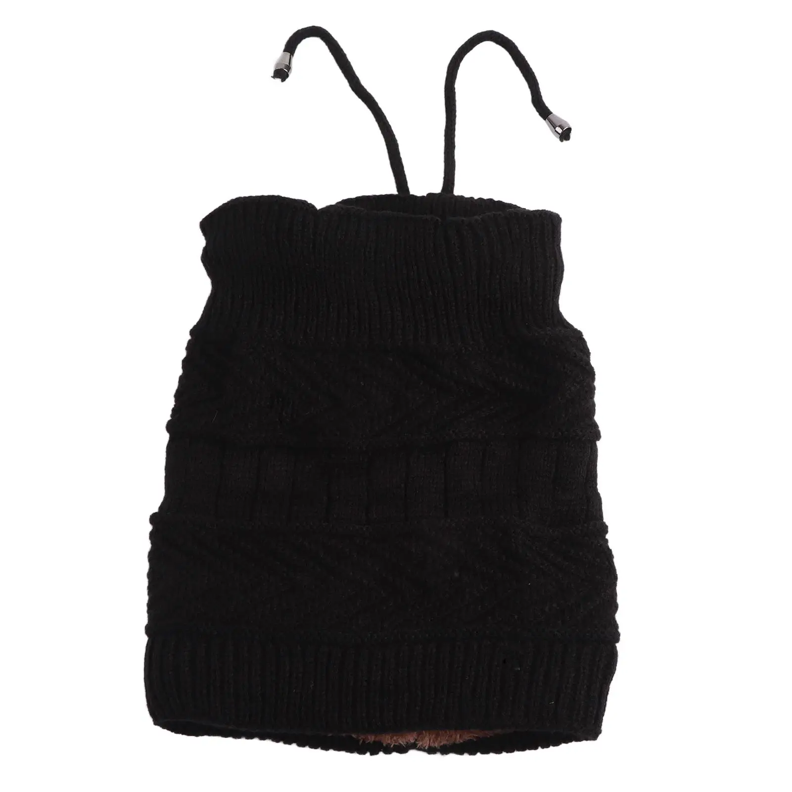 

Вязаная шапка-бини с подогревом и гетры 2 в 1, теплая для езды на велосипеде, для кемпинга, прогулок