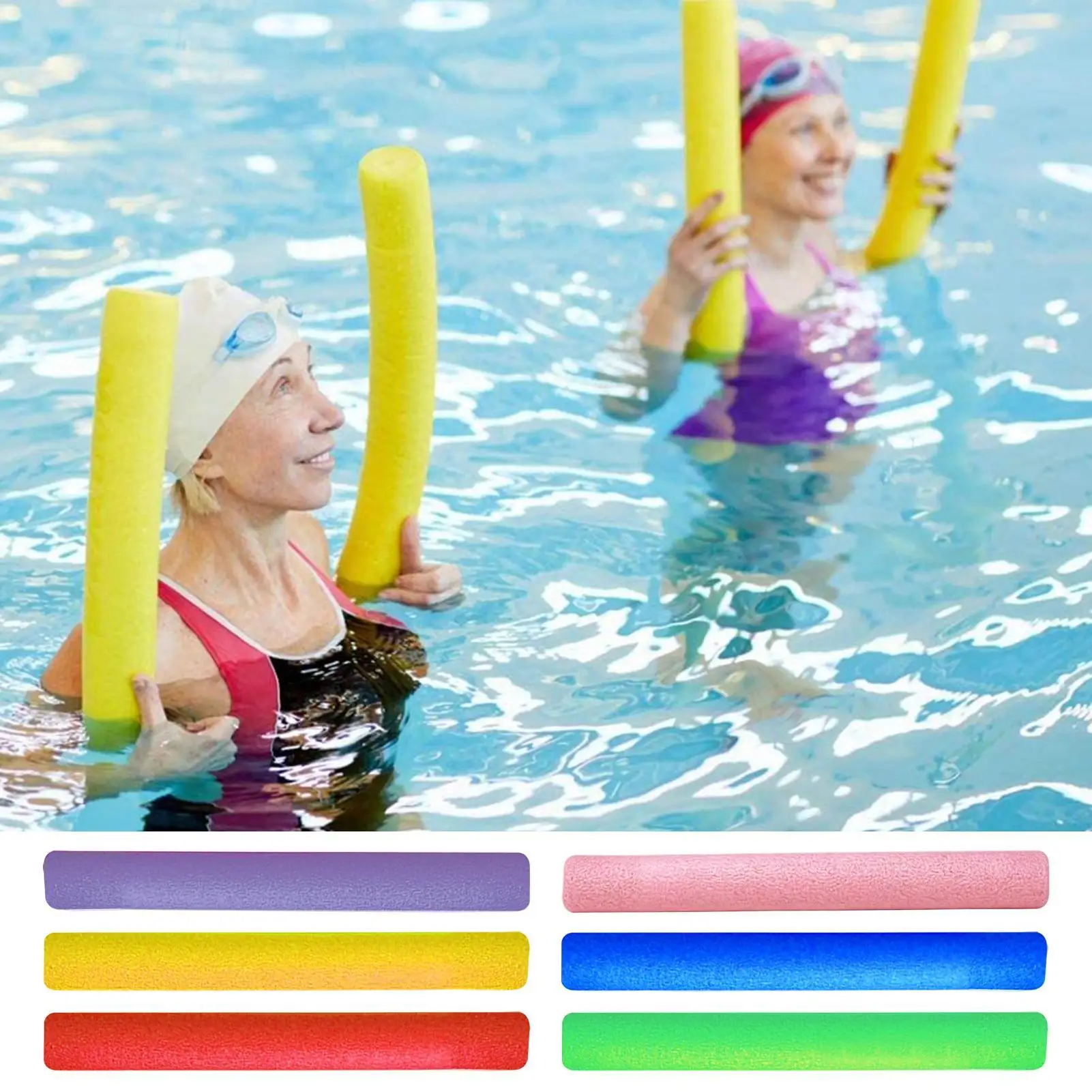 Noodles Pool Foam Water Noodles For Pool Long Solided Soft Buoyancy Stick For Beach River Relaxation Water Game Backyard