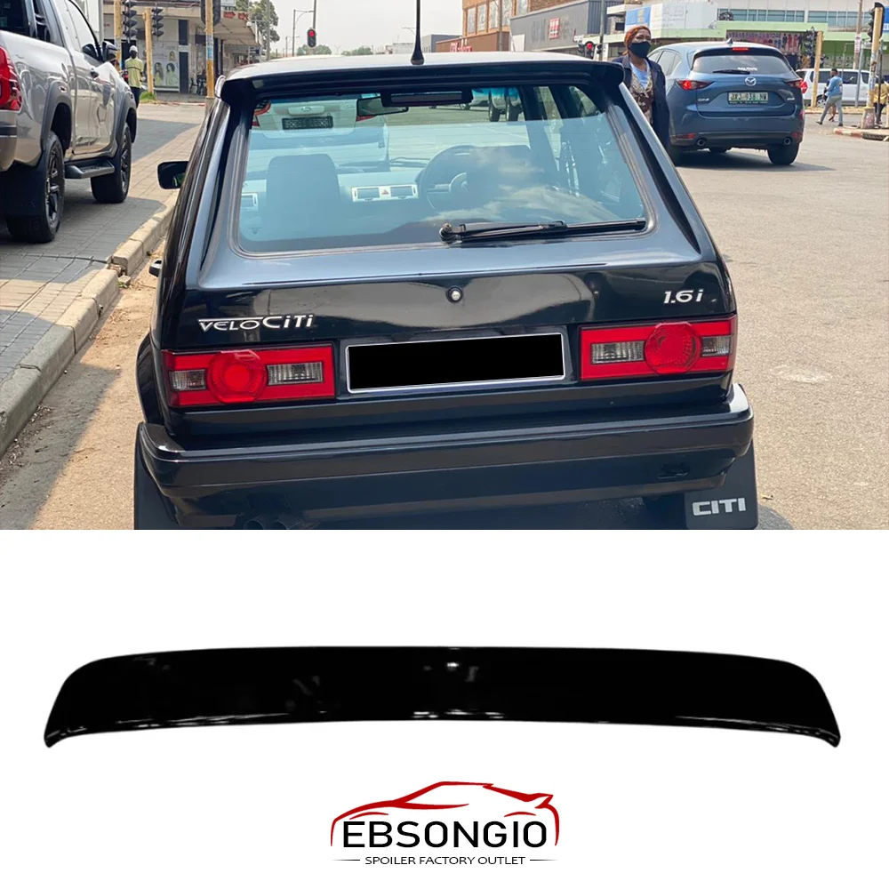 Für Volkswagen VW GOLF 1 MK1 Dachspoiler 1974-1983 Hochwertiges ABS-Material Auto Heckklappen-Abdeckung Flügel Spoiler