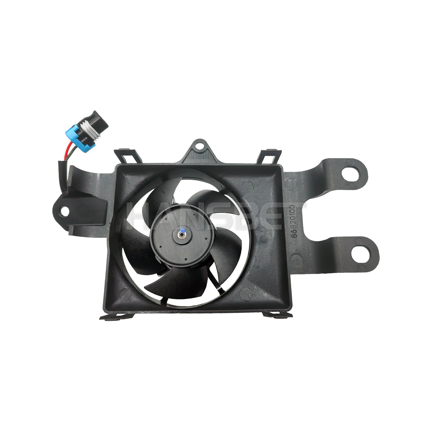 Motorcycle Radiator Right Cooling Fan 3E014075 Fits Harley Davidson 2014, 2010-2016 Harley FLHTKL Electra Glide Ultra Limited