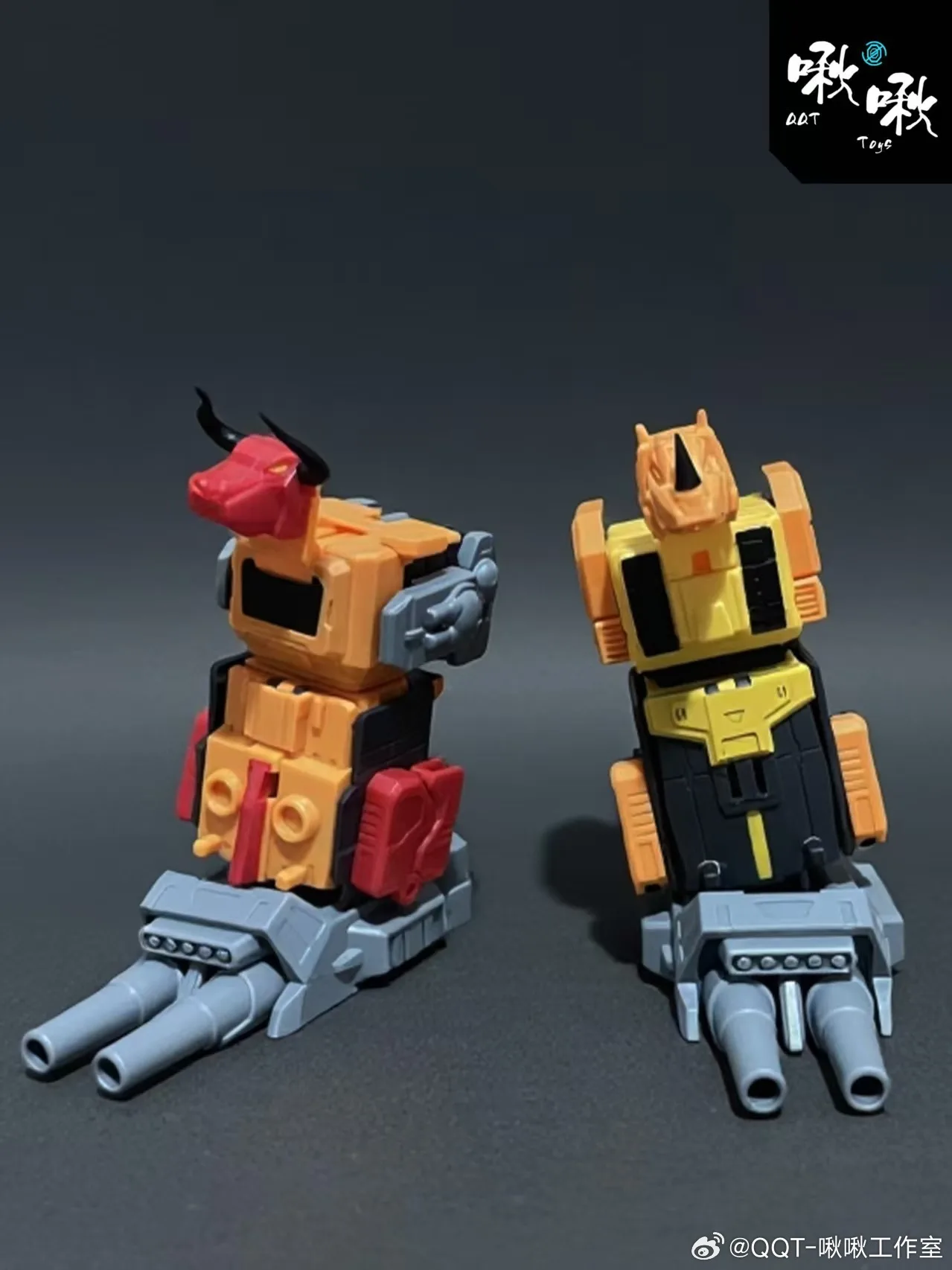 QQT Predaking Mechanical Beast Robot Transformación 5IN1 Predacons Figura de acción