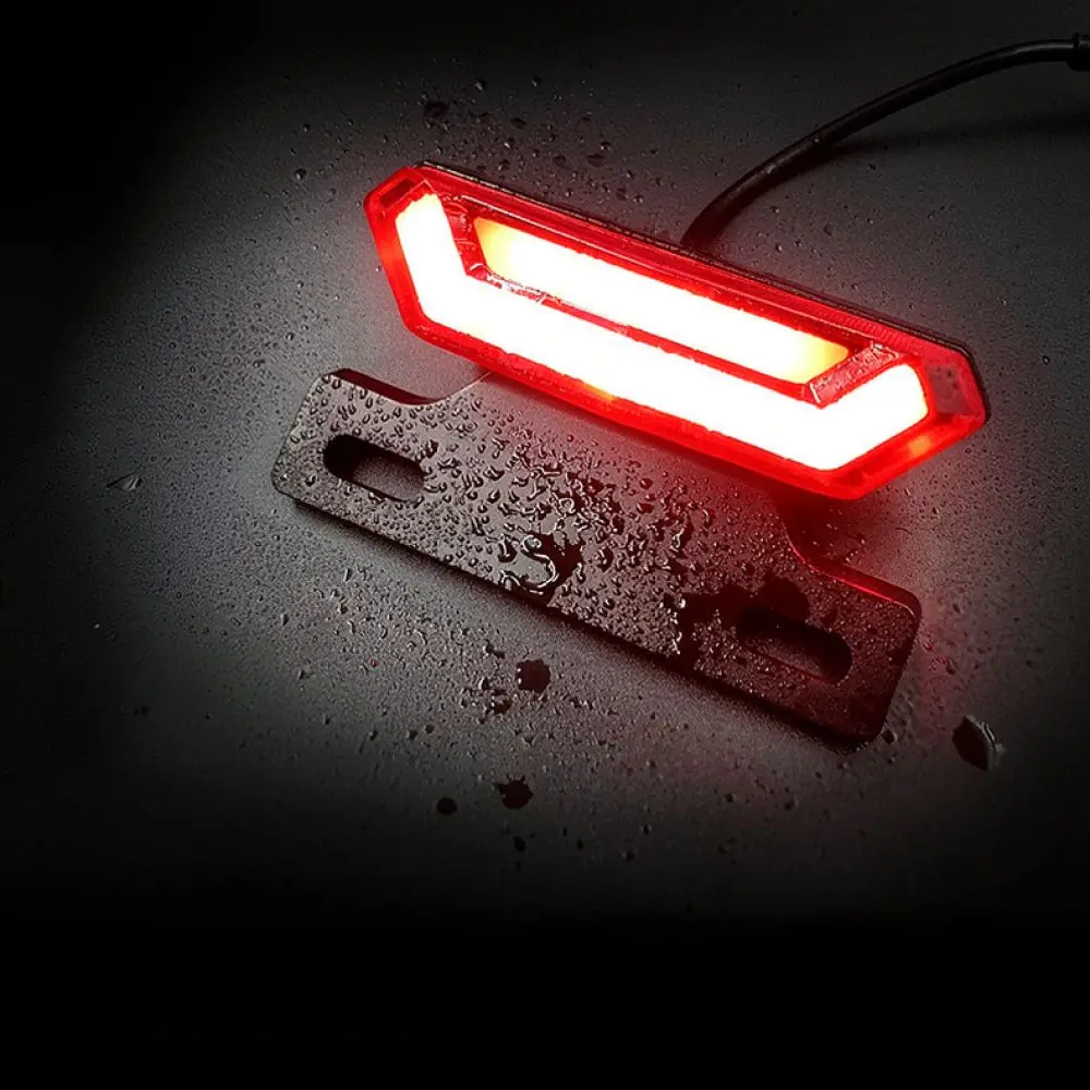 Intelligent Bicycle Rear Light Usb Rechargeable Brake Sensing Led Warning Lamp For Night Cycling Commuting Safety