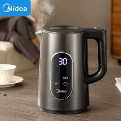 Midea Insulation Electric Kettle 1.5L Portable Temperature Control Water Boiler 220V Kitchen Appliances 4 Temperature Kettles