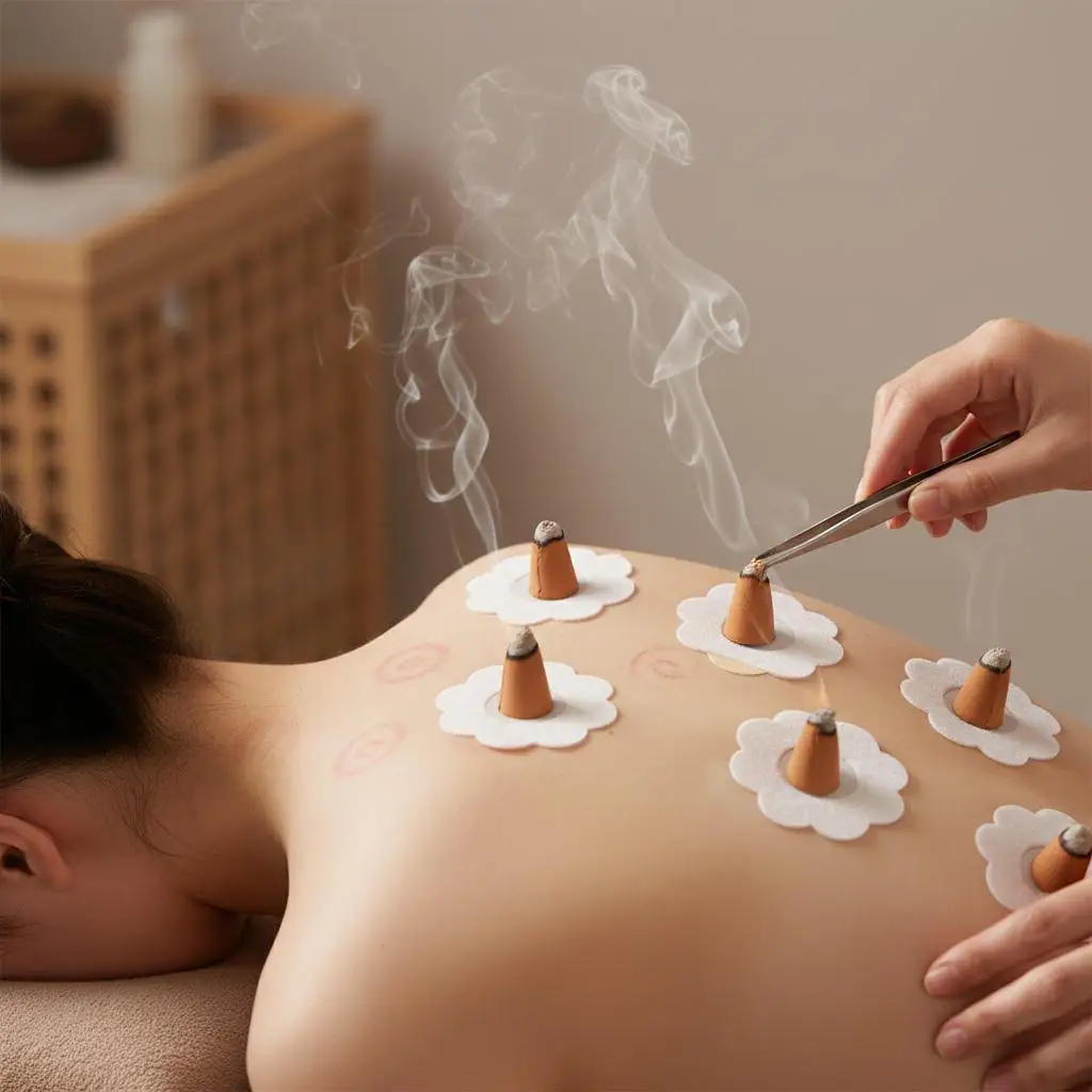 

10Pcs Moxibustion Box Patches Portable Heat Insulation Stickers Strong Adhesive Double-Sided Fixing Stable Self-Adhesive Pastes