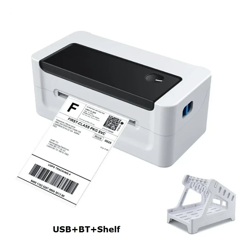 طابعة ملصقات شحن عالية السرعة 300 ديسيبل متوحد الخواص طابعة ملصقات DHL Fedex