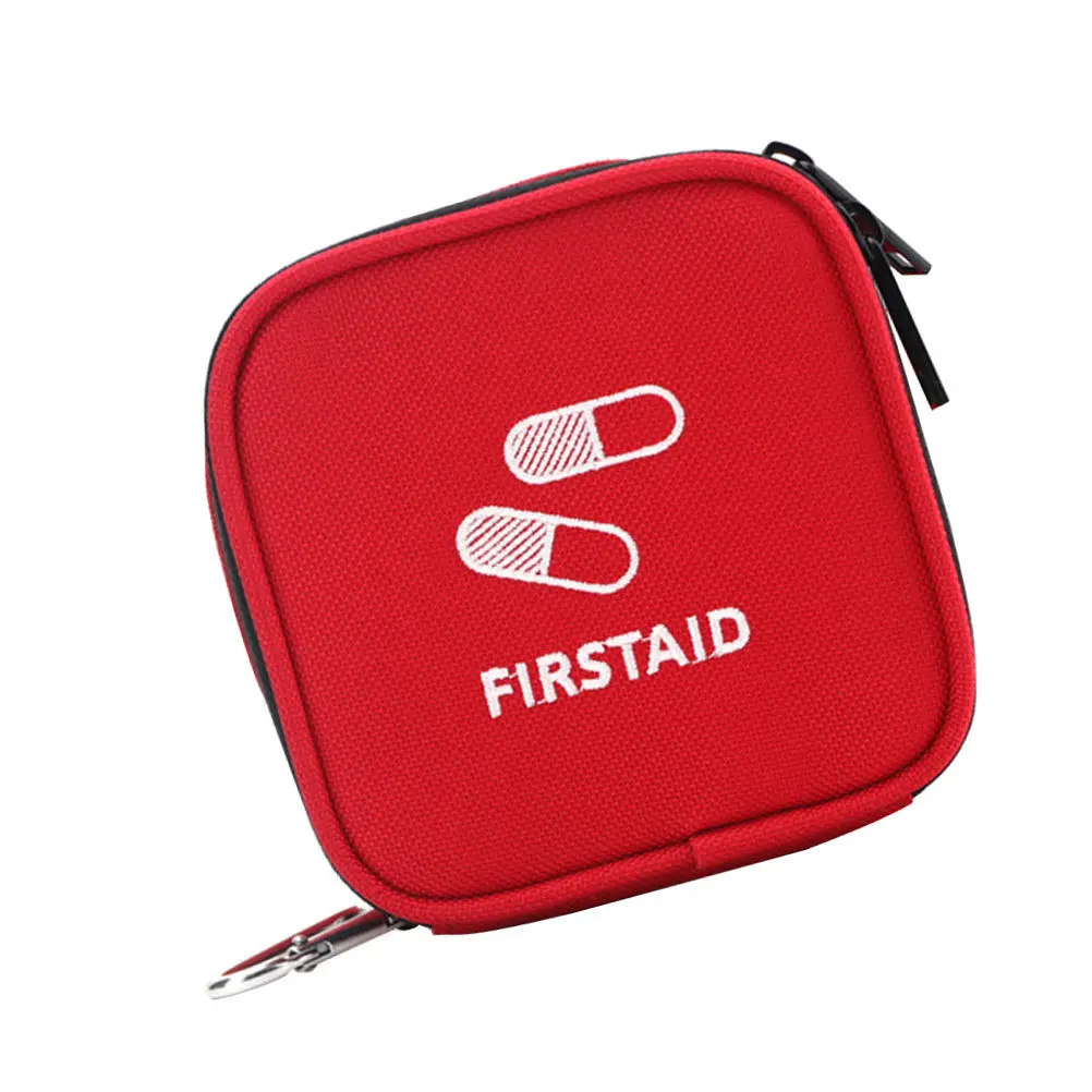 First Aid Bag Large Capacity Portable Outdoor Emergency Pouch Travel Storage Bag Waterproof Oxford Cloth Camping Kit