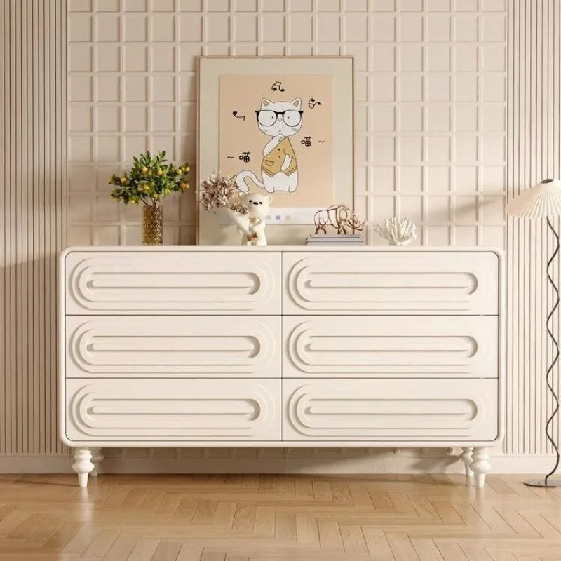 

solid wood chest cabinet light luxury porch chest modern simple locker light luxury bedroom storage side cabinet