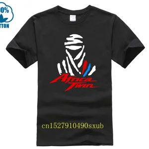 Cotton t -shirt với cổ áo, phong cách mùa hè, mới, 100% Cotton, Uomo Maglietta, Hon Africa, Twin CRF 750 F, Adventure Sports, Paris, 2022 12 Quần áo CRF bán hàng chính - №6