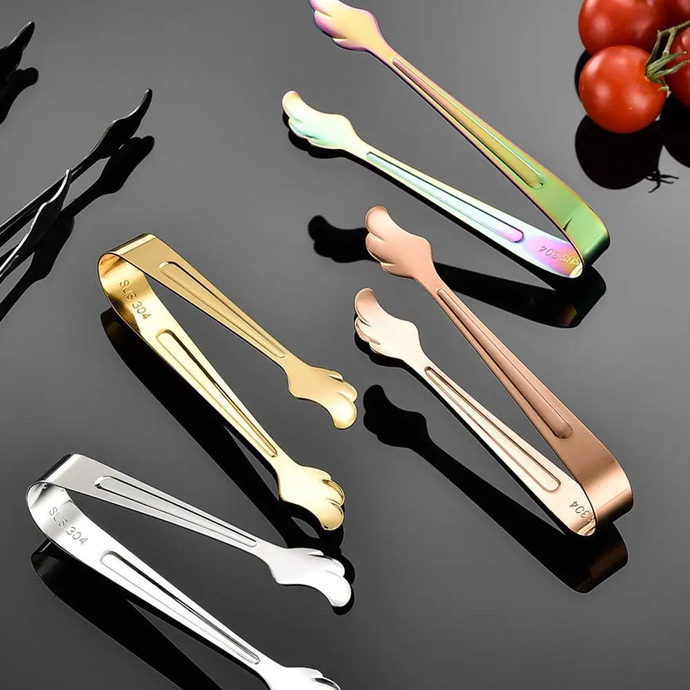 Stainless Steel Sugar Cube Holder Stainless Steel Sugar Tong Hotel Bar -Cube Picker Coffee Tea Food Serving Tool