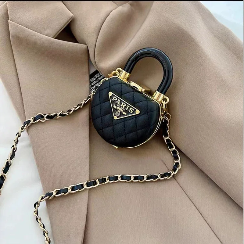 Torebka na ramię 2025 Fashion Mini Texture Retro Design Mała Codzienna Torba na Zakupy Modna Rekreacyjna Personalizowana