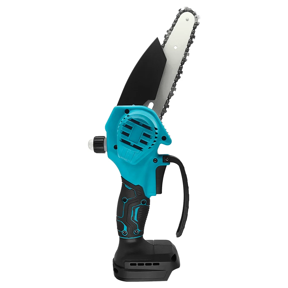 Imagem -02 - Brushless Mini Cordless Elétrica Chainsaw Handheld Ferramenta Carpintaria Cortador Logging Makita 18v Bateria sem Bateria 6