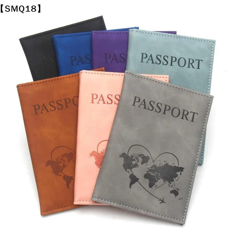 1Pcs Fashion Travel Wallet Document Organizer Lovely Passport Cover Personalized Passport Protector Airplane Trip Vacation【SMQ】