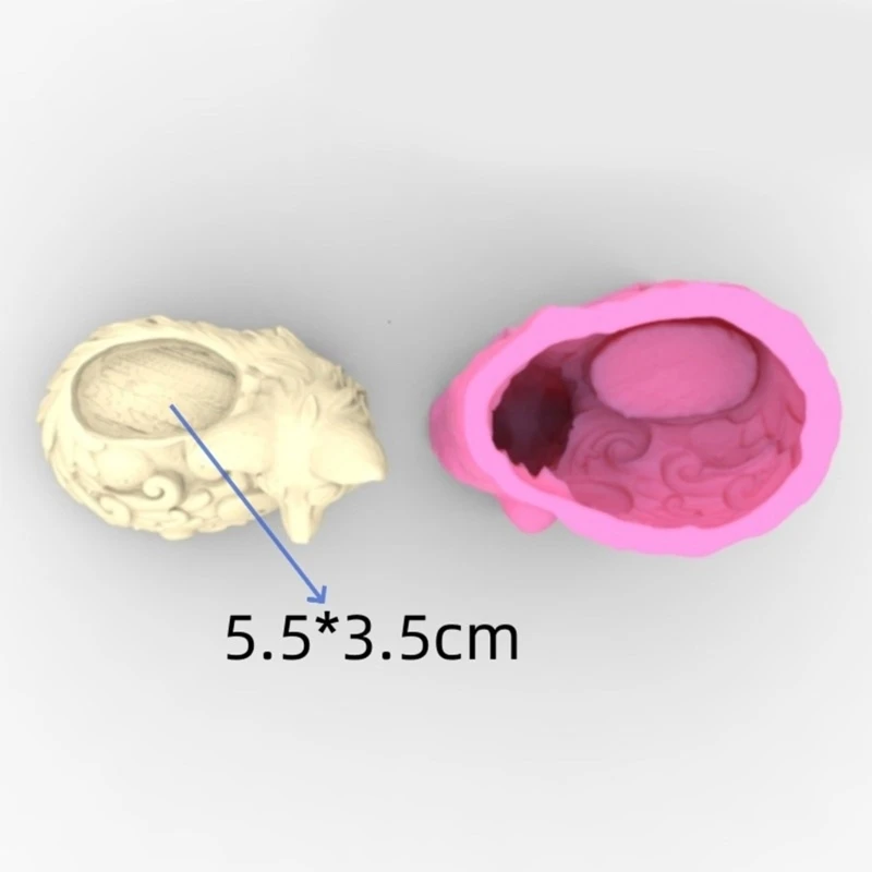 Moldes para macetas con forma textura silicona perfecta para manualidades