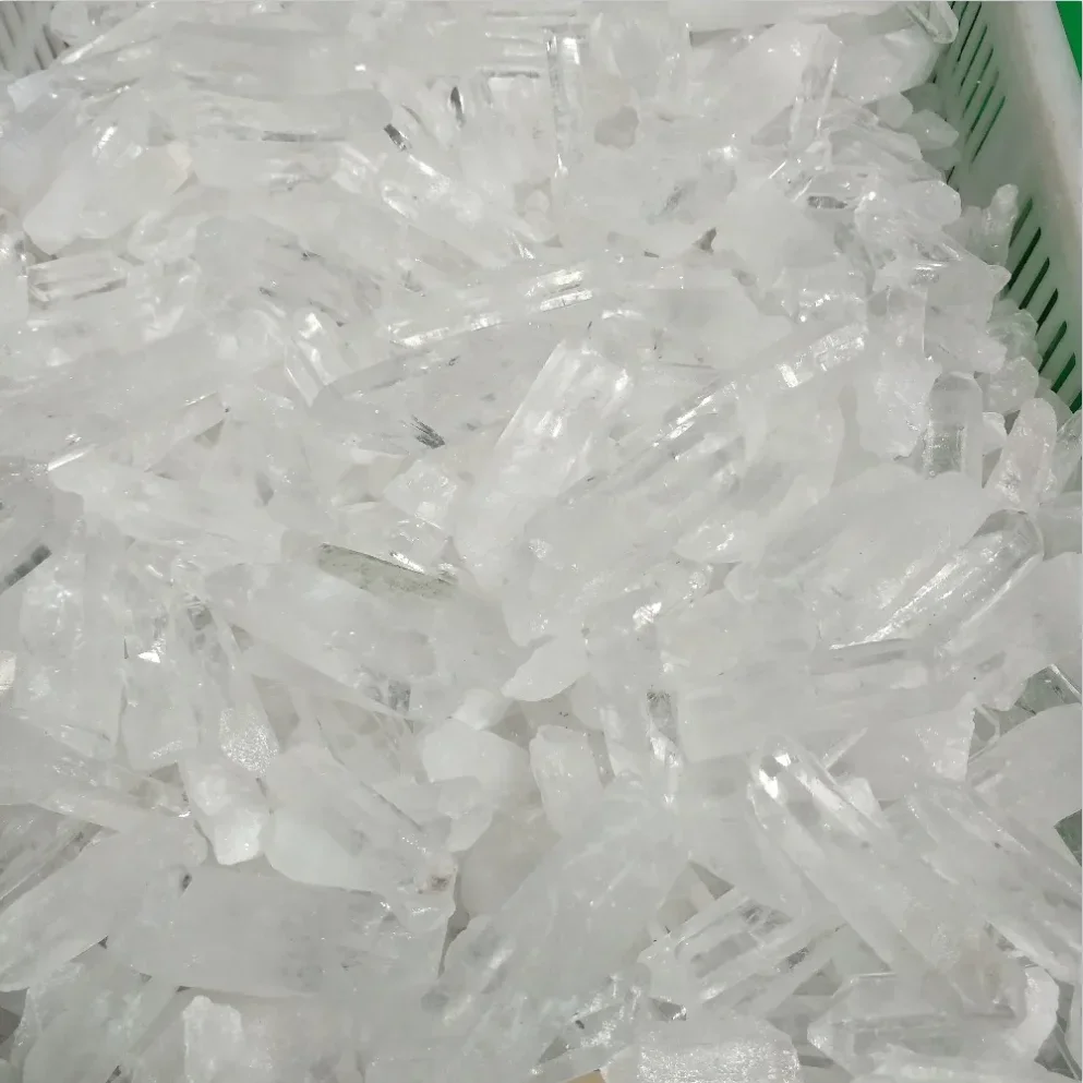 Natural Double end Lemurian Seed Quartz Crystal Point Reiki Healing