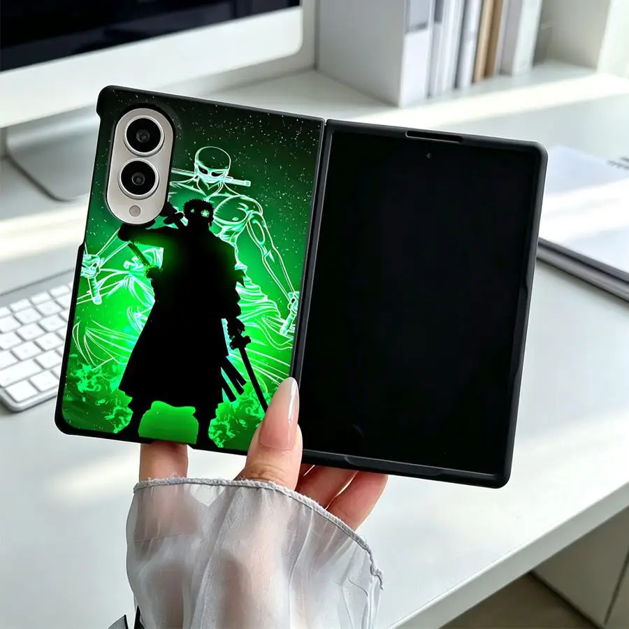 Luxury Phone Cover Case for Samsung Galaxy ZFold Wide Z Fold 8 ZFold8 Z Fold8 Wide One Piece Zoro