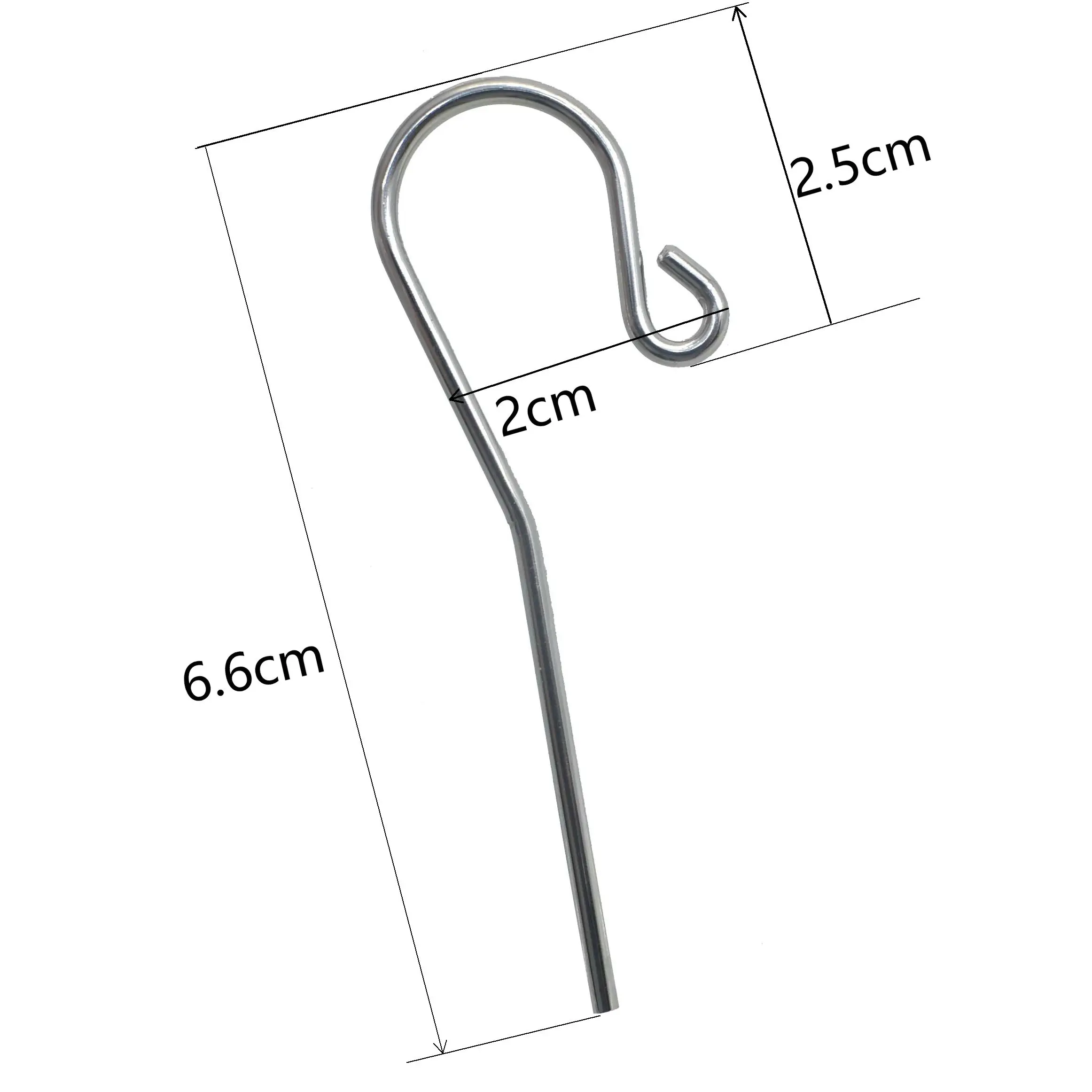 5Pcs/pack  Dental Lip Hook Root Canal Measuring Instrument Accessories Lip Mouth Hook Apex Locator Tool Hook Dentist