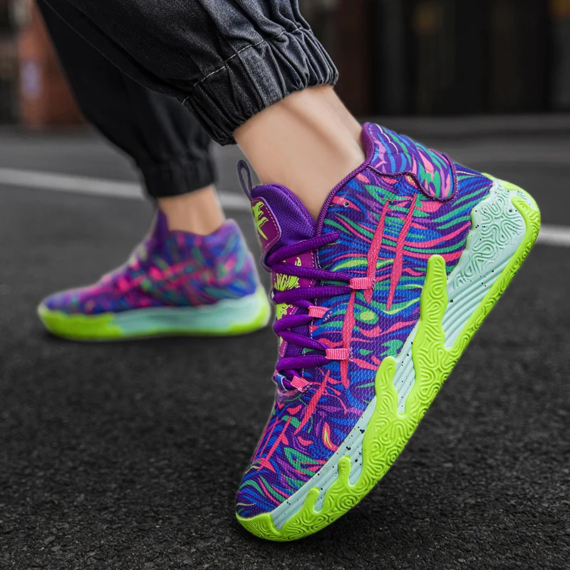 أحذية رياضية خارجية مريحة عالية الجودة للرجال، أحذية رياضية مسامية خفيفة الوزن، متعددة الألوان، نعل مقاوم للاهتراء ومضاد للانزلاق