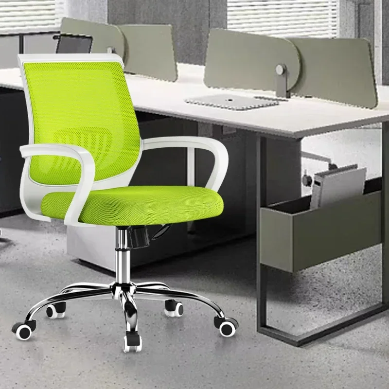 Ergonômico Mesh Office Chair com apoio lombar, Executivo rolamento giratório, mesa do computador, confortável, ajustável