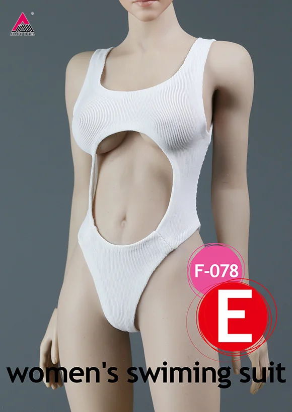 SUPERMCTOYS F-078 1/6 ملابس السباحة النسائية الملابس الداخلية بيكيني الملابس والاكسسوارات صالح 12 بوصة تبليجو JIAOU عمل الشكل الجسم